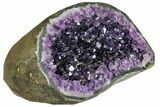 Sparkly, Dark Purple Amethyst Geode - Uruguay #151329-2